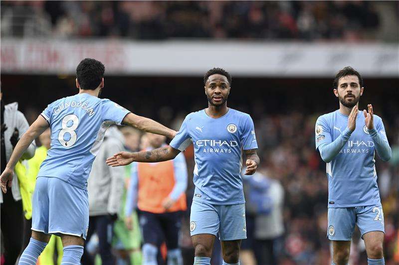 لاعبو مانشستر سيتي - أرشيفية