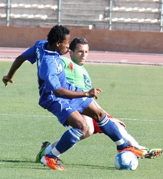 جانب من المباراة