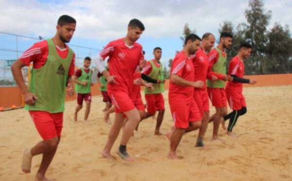 المنتخب الفلسطيني للشواطئ