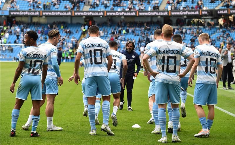 لاعبو مانشستر سيتي