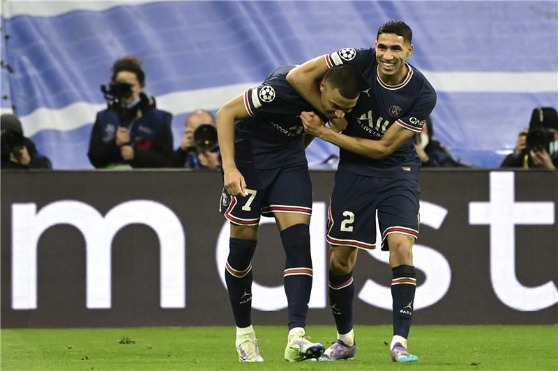 مبابي وحكيمي