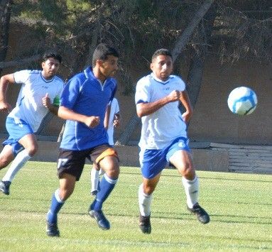 جانب من المباراة