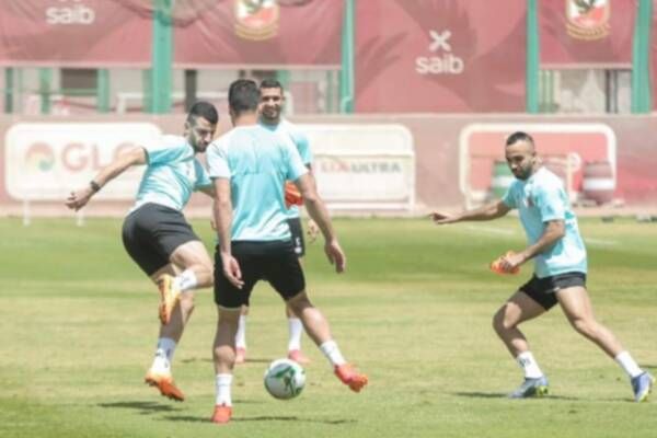 محمود متولي من مران الأهلي