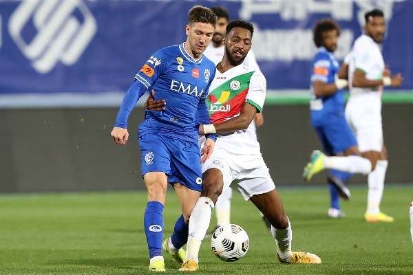 مباراة سابقة للفريقين