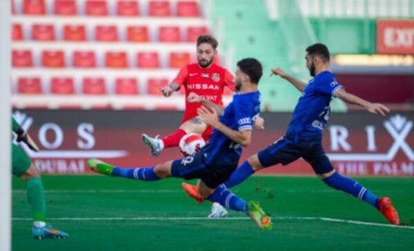 مباراة شباب الأهلي والنصر