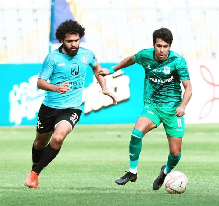 جانب من المباراة