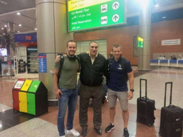 طاقم تحكيم المباراة