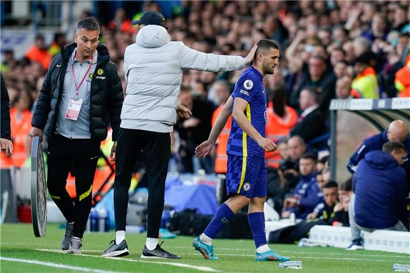 كوفاسيتش أثناء خروج من الملعب