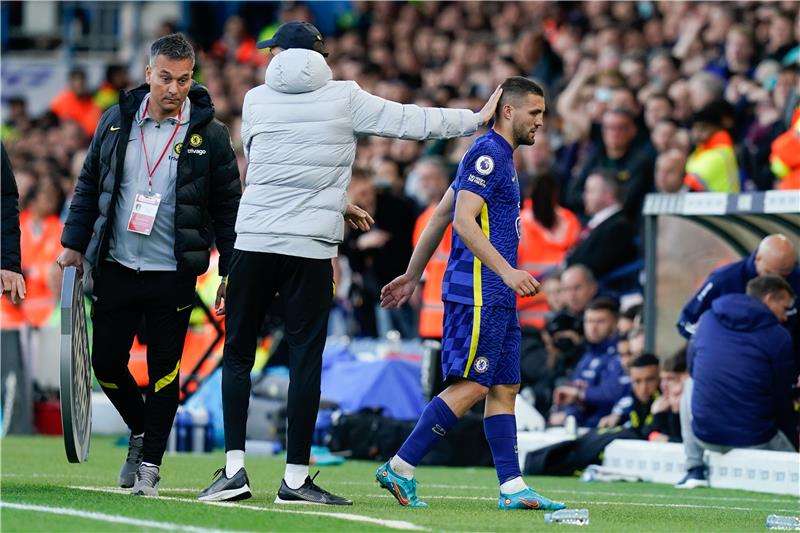 كوفاسيتش أثناء خروج من الملعب