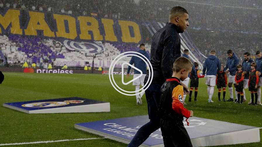 مبابي في البرنابيو