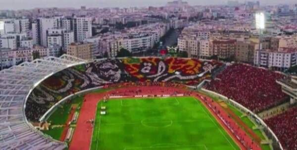 تيفو جماهير الوداد