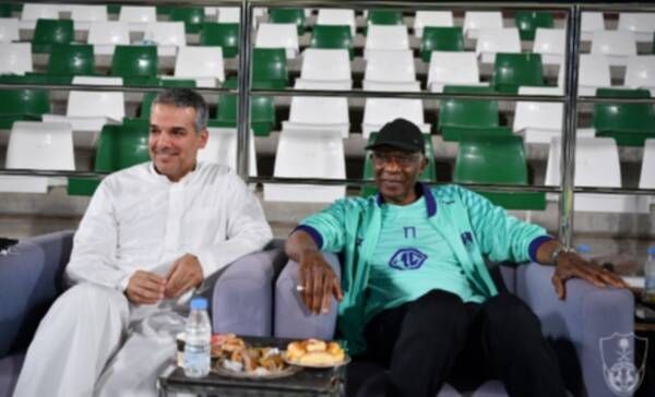 حضور داعمي الأهلي في التدريبات