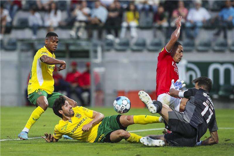 جانب من المباراة