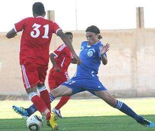 جانب من المباراة