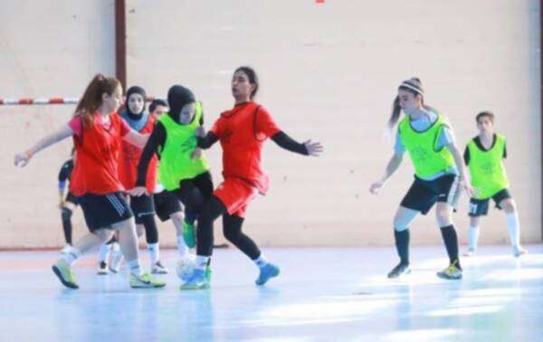 من تدريبات سيدات العراق