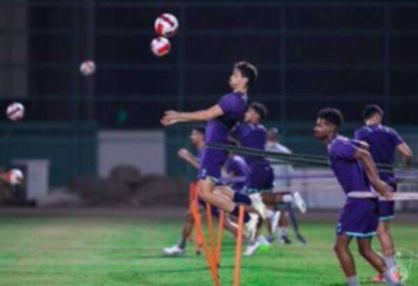 جانب من التدريبات