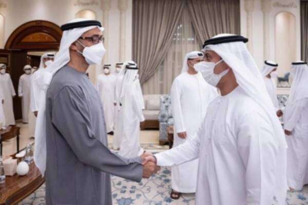 الفلاسي مع الشيخ محمد بن زايد