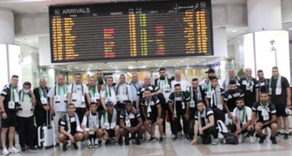 وصول شباب الخليل إلى الكويت