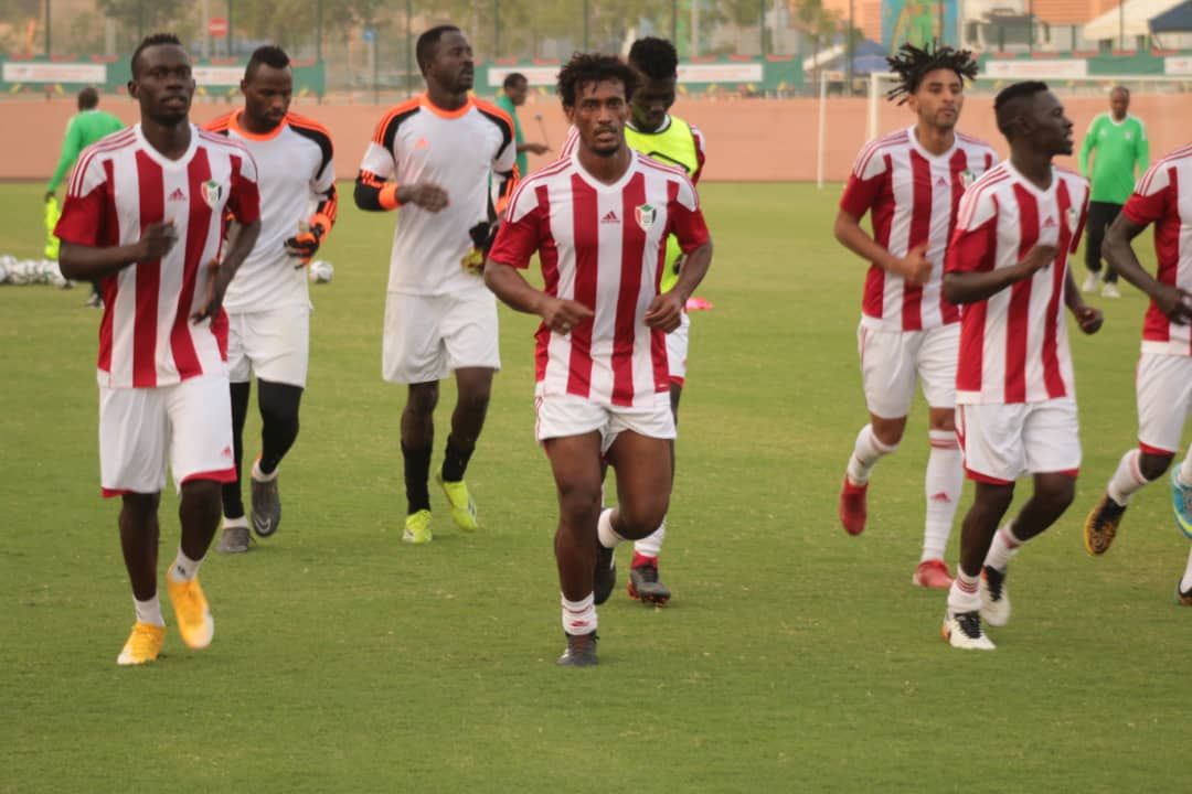 لاعبو منتخب السودان