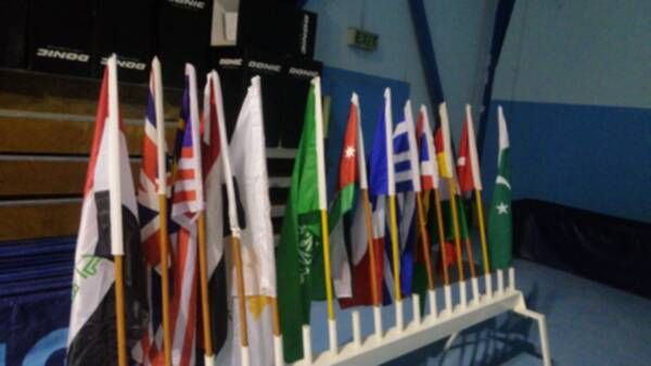 أعلام الدول المشاركة