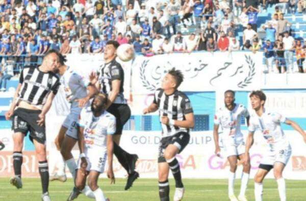 جانب من المباراة