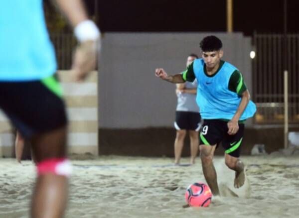 من استعدادات الفريق