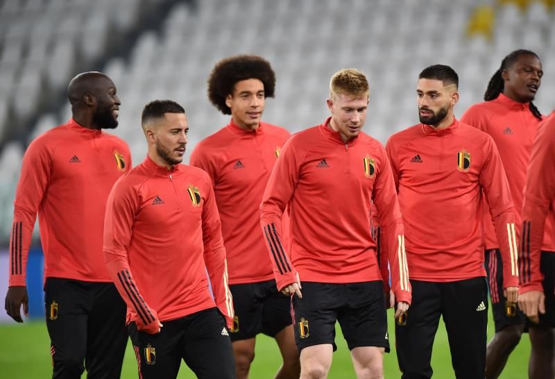 لاعبو بلجيكا