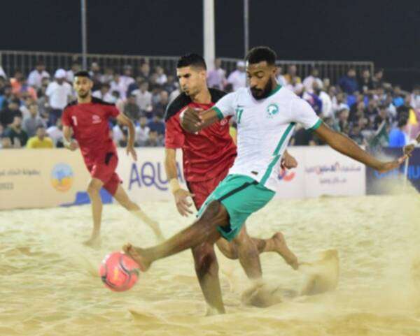 جانب من المباراة
