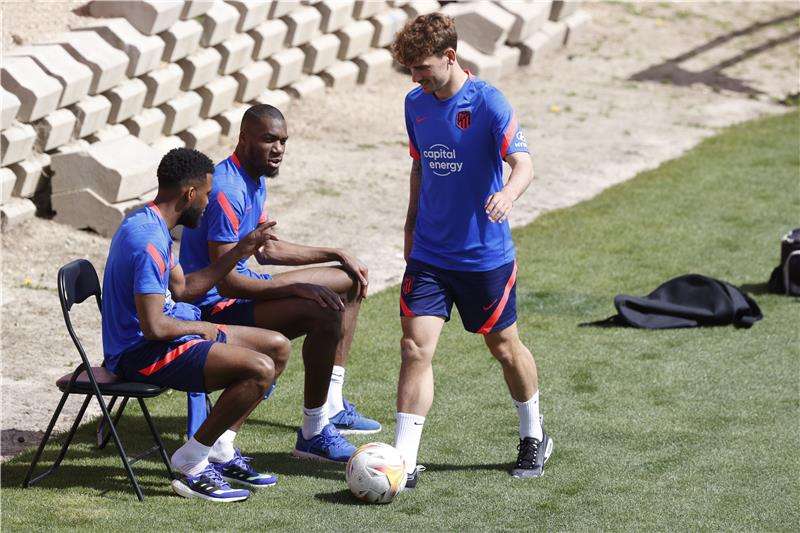 من تدريبات أتلتيكو مدريد