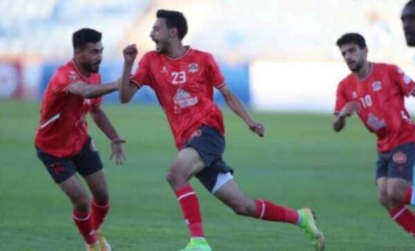 فرحة لاعبي الجزيرة