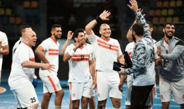 فرحة لاعبي الزمالك