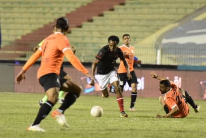 جانب من المباراة