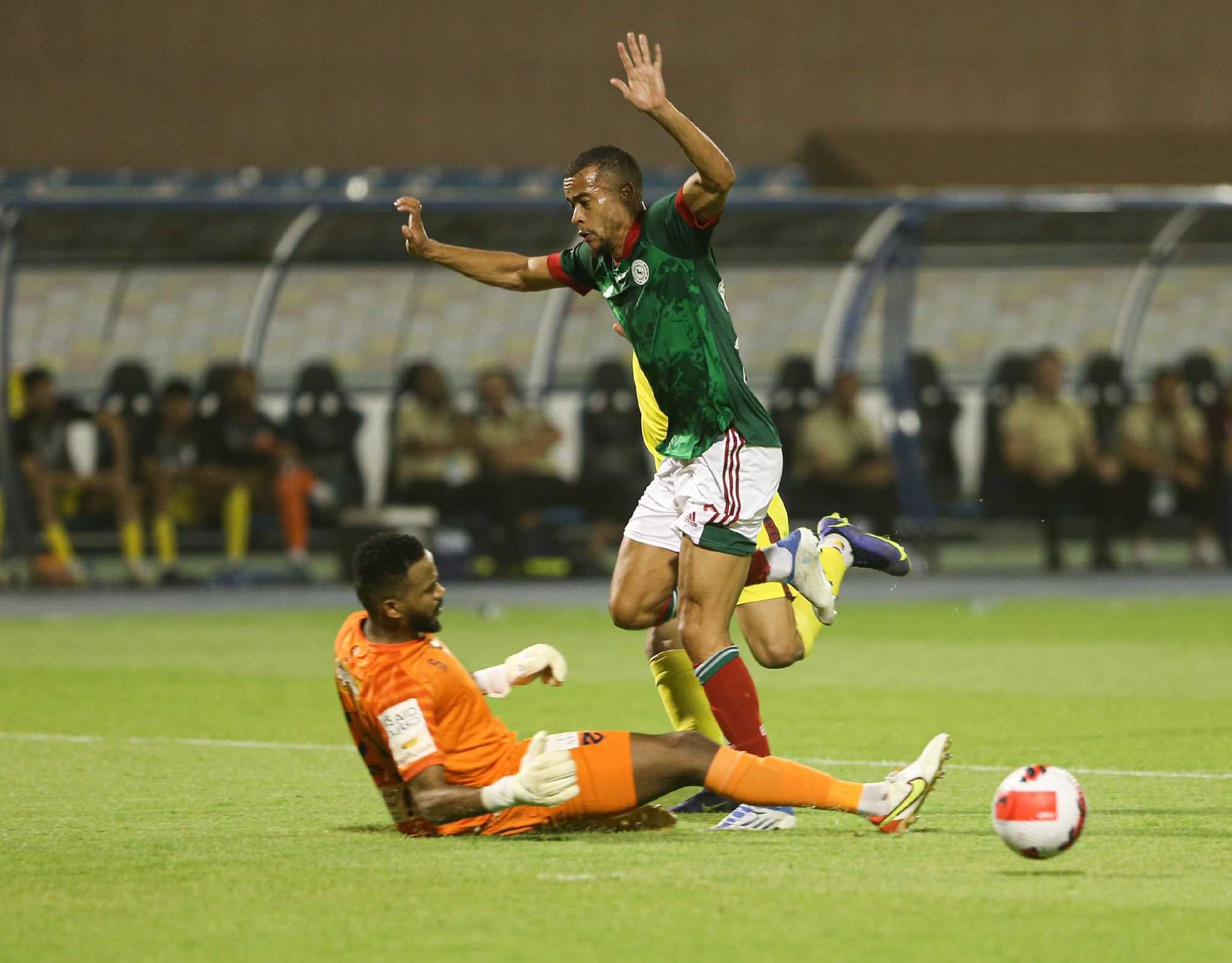 من المباراة  (من حساب الاتفاق على تويتر)