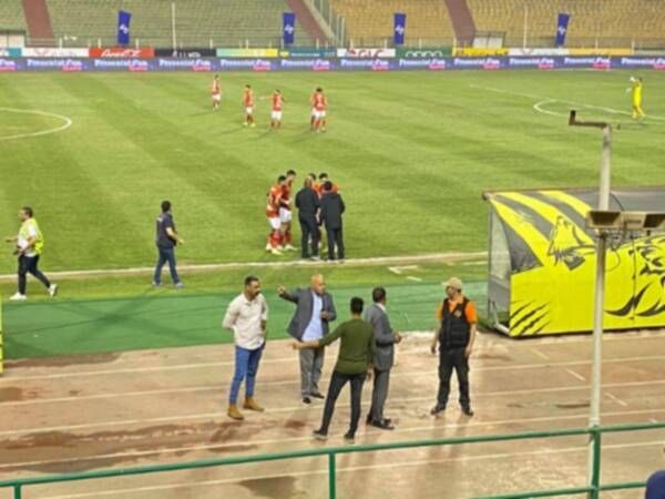 موسيماني مع لاعبيه