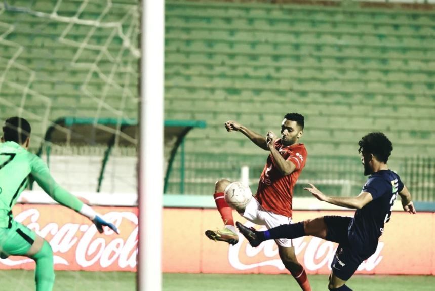 جانب من المباراة