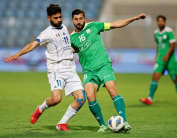 من المباراة 