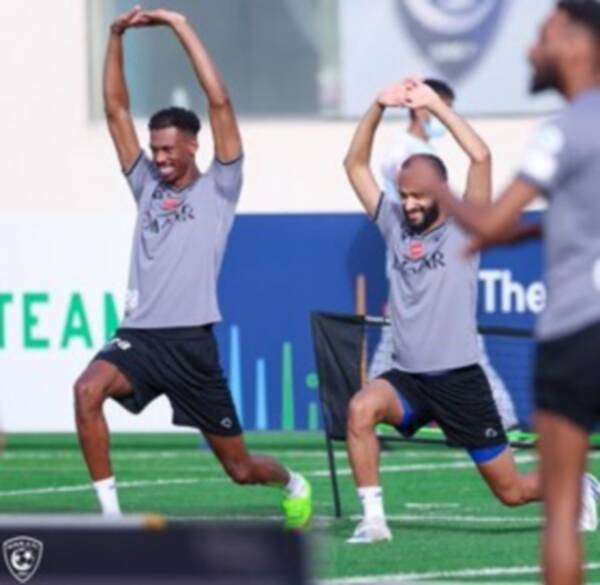 من تدريبات الهلال