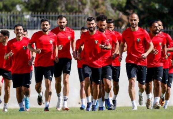 من تدريبات النشامى