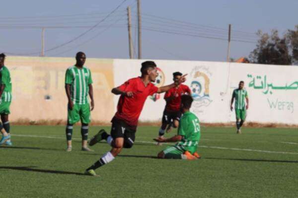 جانب من المباراة