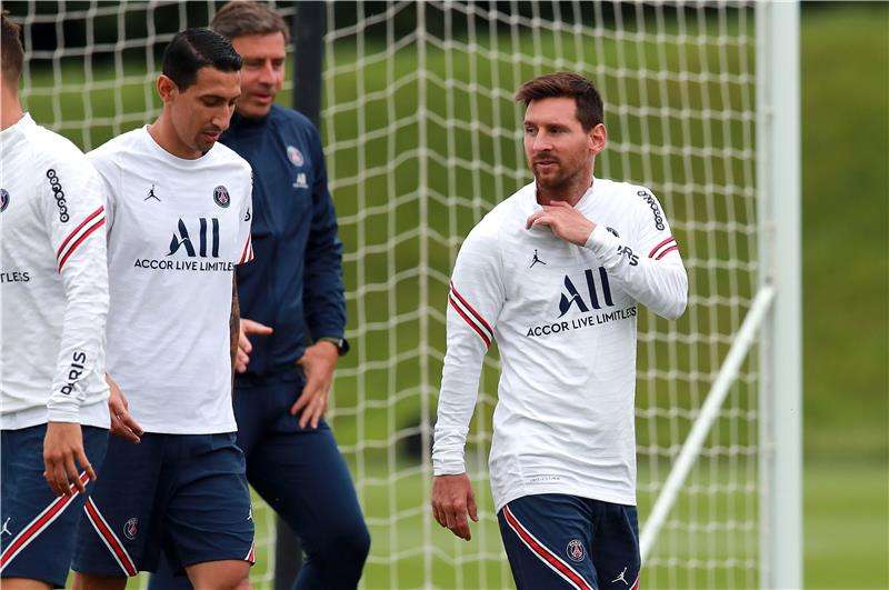 دي ماريا وميسي