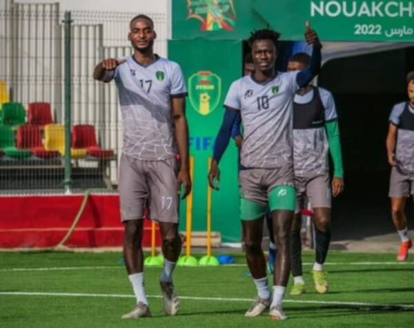لاعبو منتخب موريتانيا