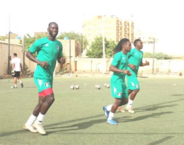 لاعبو منتخب السودان