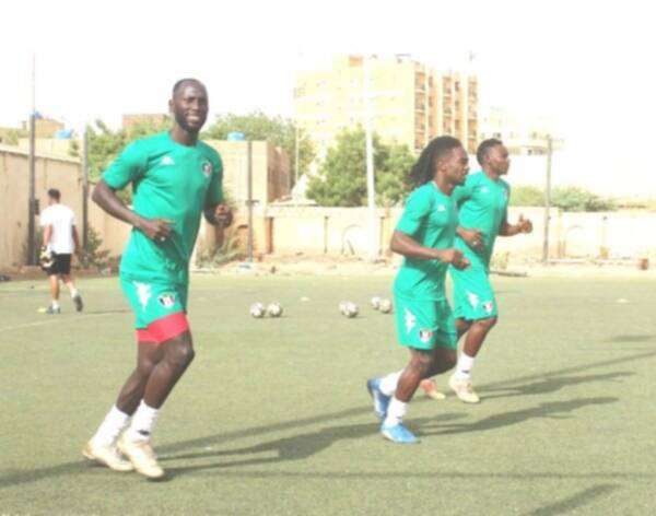 لاعبو منتخب السودان