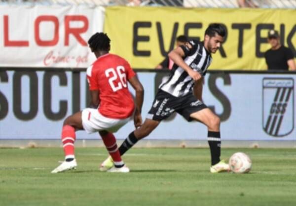 لقطة من المباراة