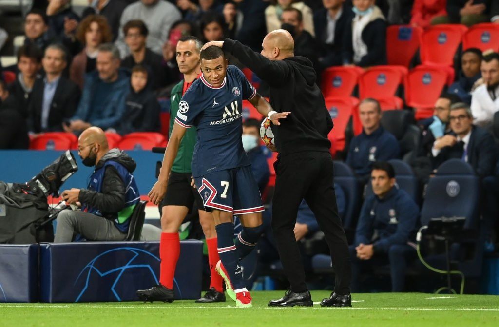 مبابي وجوارديولا