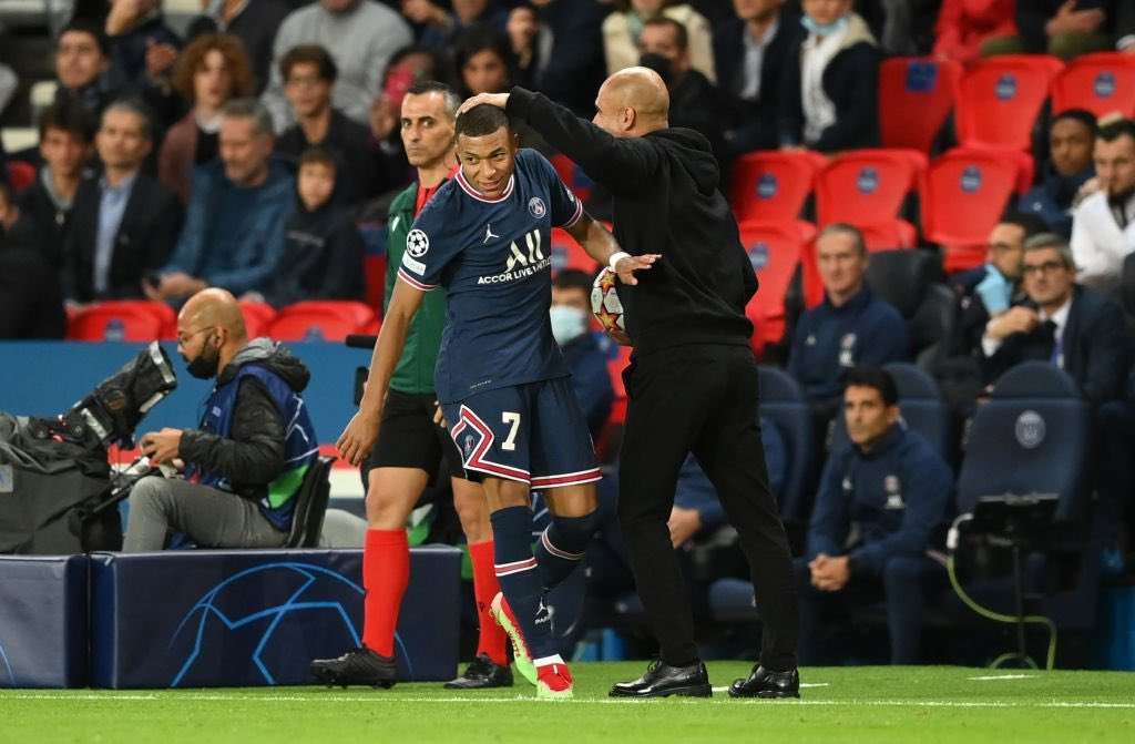 مبابي وجوارديولا