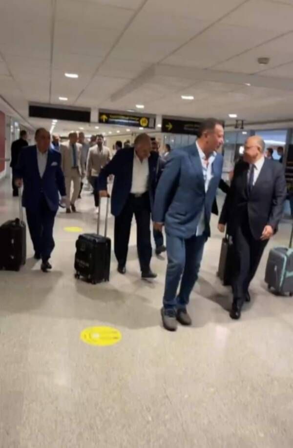 من وصول بعثة الأهلي