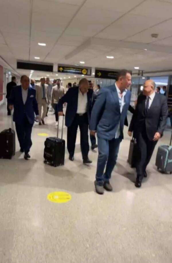 من وصول بعثة الأهلي