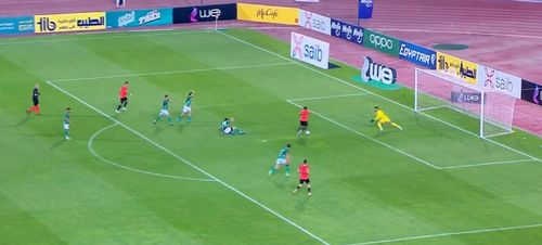 جانب من المباراة