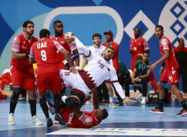 جانب من المباراة